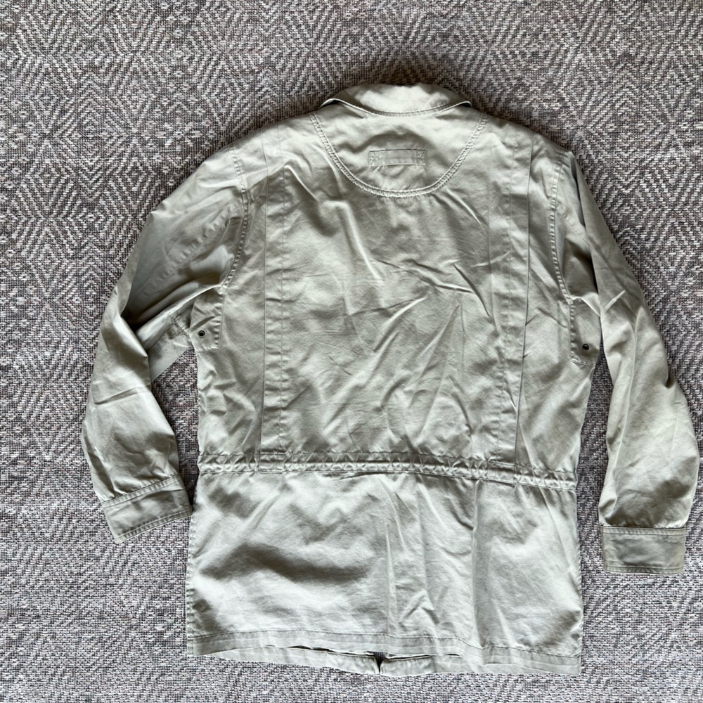 Ralph Lauren 1990 Safari Outfitters Khaki Bush Jacket Mesh Lined Women M Vintage - Picture 9 of 11